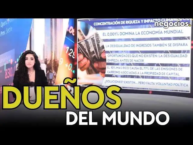 Gráfico ilustrativo que muestra la concentración de riqueza mundial en manos de una élite reducida, tema central del World Inequality Report 2026.<br>                        <br>                        <br>                        <br>                      