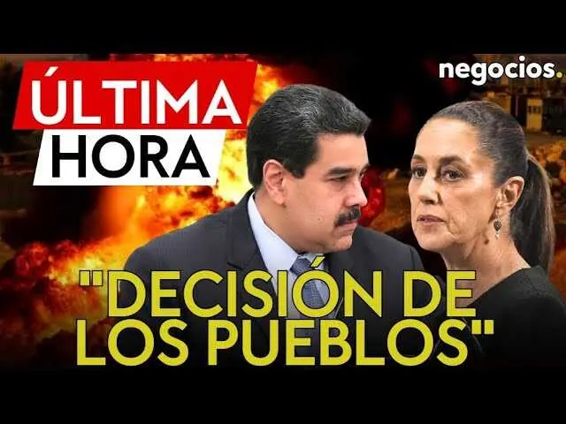 Claudia Sheinbaum en conferencia de prensa, expresando la postura oficial de México sobre la crisis en Venezuela.<br>                        <br>                        <br>                        <br>                      