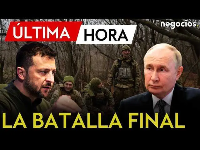 Imagen que muestra a Vladímir Putin en un discurso reciente, relacionada con la ofensiva en Donetsk.<br>                        <br>                        <br>                        <br>                      