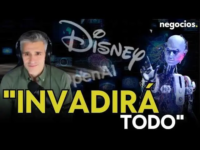 Miniatura del vídeo que muestra el logo de Disney junto al icono de OpenAI, reflejando la alianza tecnológica entre ambas compañías.<br>                        <br>                        <br>                        <br>                      