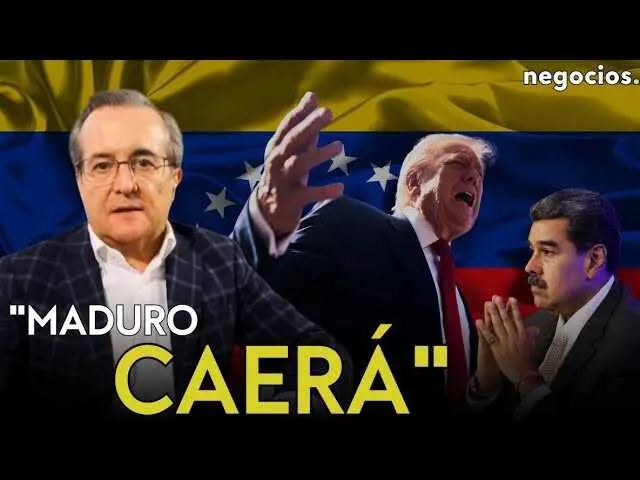 Imagen en miniatura del vídeo que muestra a Donald Trump y Nicolás Maduro en un montaje que refleja la tensión entre Estados Unidos y Venezuela.<br>                        <br>                        <br>                        <br>                      