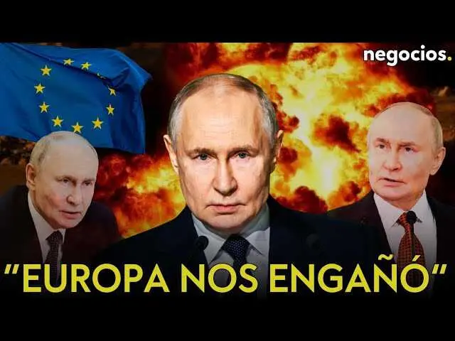 Fotograf&iacute;a de Sergu&eacute;i Lavrov durante una conferencia de prensa donde denuncia la posici&oacute;n de la Uni&oacute;n Europea respecto a los Acuerdos de Minsk.<br>                        <br>                        <br>                        <br>                      