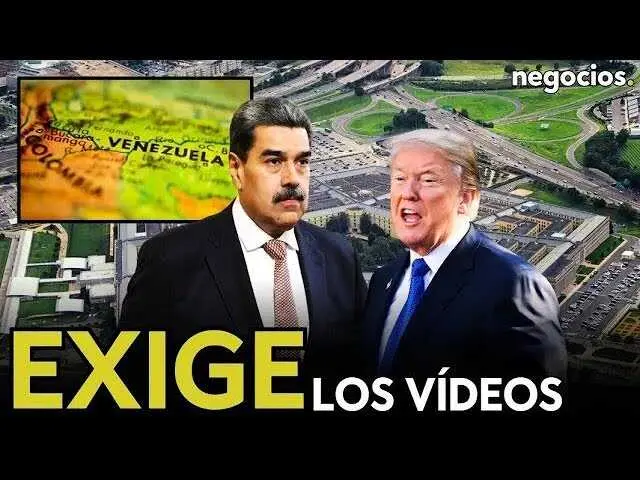 Captura del vídeo donde se aborda la controversia sobre los ataques en Venezuela y la postura del Congreso de EEUU.<br>                        <br>                        <br>                        <br>                      
