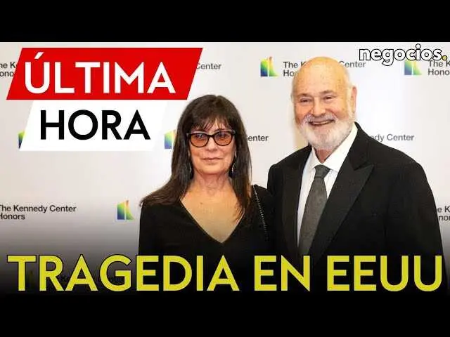 Rob Reiner en una escena de una de sus pel&iacute;culas, junto con una imagen de la mansi&oacute;n en Brentwood donde ocurrieron los hechos.<br>                        <br>                        <br>                        <br>                      