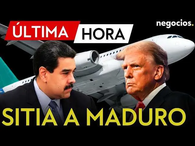 Vista del avi&oacute;n y aeropuerto como s&iacute;mbolo de la suspensi&oacute;n del vuelo de migrantes venezolanos deportados por EE.UU.<br>                        <br>                        <br>                        <br>                      