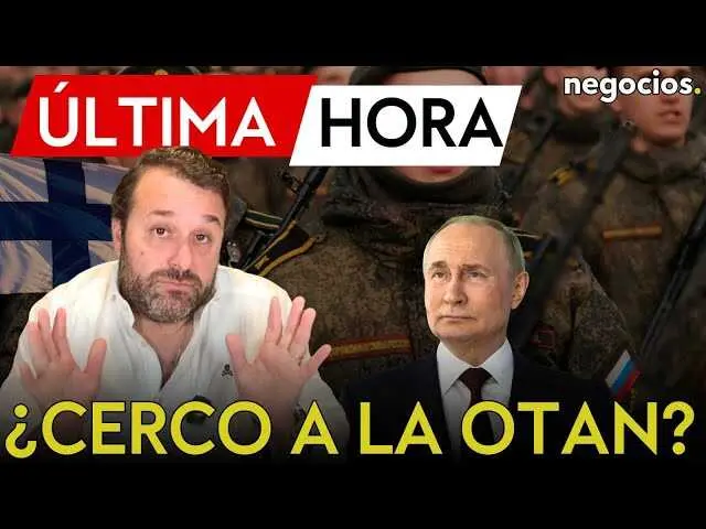 Petteri Orpo, primer ministro de Finlandia, durante una rueda de prensa reciente donde advierte sobre el despliegue militar ruso en las fronteras de la OTAN.<br>                        <br>                        <br>                        <br>                      