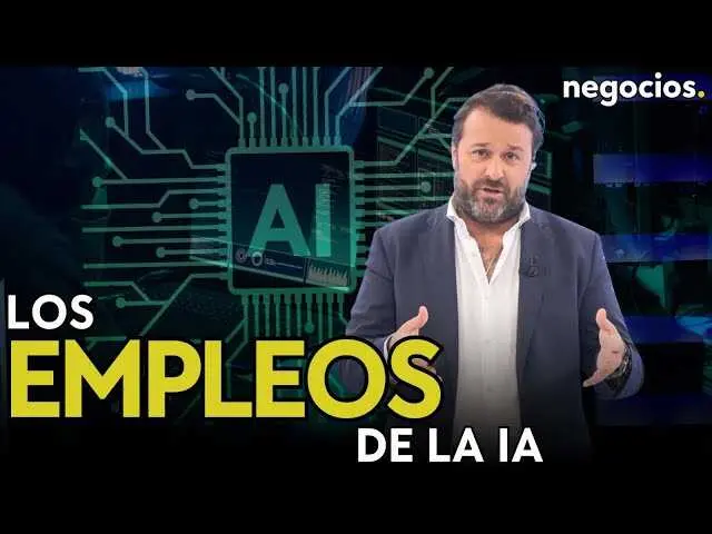 Imagen miniatura del v&iacute;deo de Negocios TV donde se aborda el impacto de la inteligencia artificial en el empleo y los nuevos perfiles laborales que emergen.<br>                        <br>                        <br>                        <br>                      