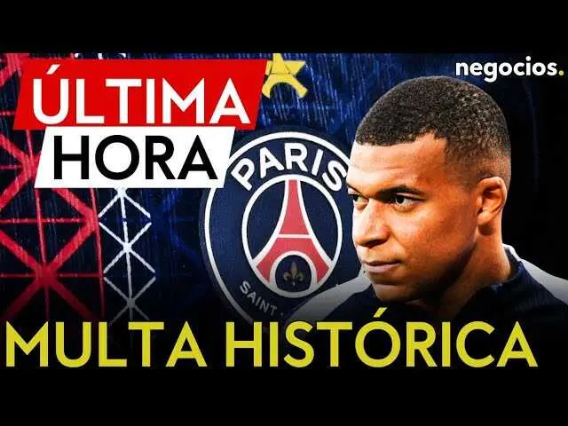 Kylian Mbapp&eacute; celebrando una victoria, mientras representa la disputa legal con PSG tras su salida al Real Madrid<br>                        <br>                        <br>                        <br>                      