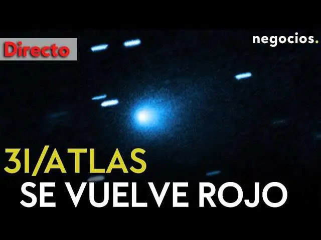 Imagen en alta resoluci&oacute;n del objeto interestelar 3I/ATLAS capturada en el v&iacute;deo, mostrando su resplandor y contexto espacial.<br>                        <br>                        <br>                        <br>                      