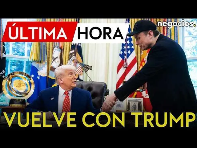 Elon Musk durante un evento pol&iacute;tico, reflejando su retorno al apoyo financiero para el Partido Republicano en las elecciones 2026.<br>                        <br>                        <br>                        <br>                      