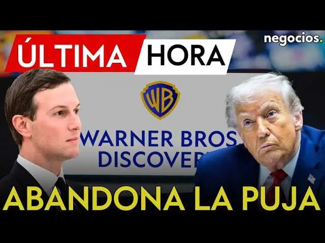 Jared Kushner con fondo de logotipos de Warner Bros y Paramount en medio de la compulsa empresarial<br>                        <br>                        <br>                        <br>                      