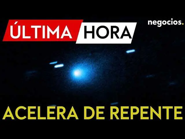 Imagen del objeto 3I/ATLAS capturado mientras se aleja del sistema solar, mostrando detalles de su trayectoria inesperada.<br>                        <br>                        <br>                        <br>                      