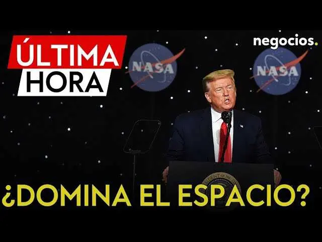 Fotograf&iacute;a que muestra la superficie lunar con un fondo estrellado, ilustrando la apuesta estadounidense por la exploraci&oacute;n lunar y bases permanentes.<br>                        <br>                        <br>                        <br>                      