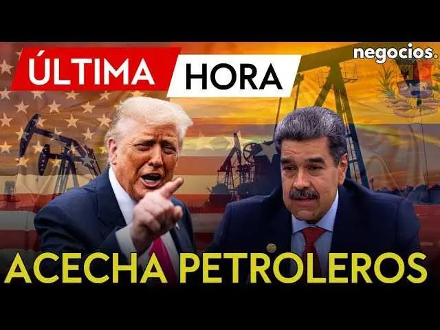Fotograf&iacute;a ilustrativa de un petrolero frente a costas venezolanas bajo vigilancia internacional, reflejando la tensi&oacute;n actual.<br>                        <br>                        <br>                        <br>                      