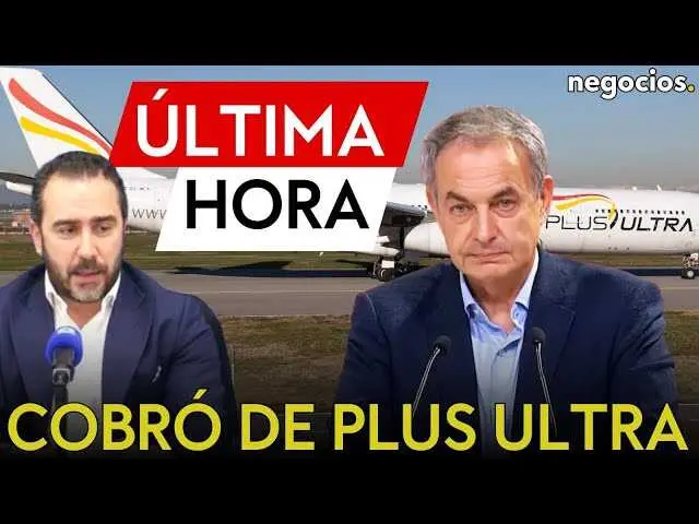 Captura de pantalla del v&iacute;deo de Negocios TV donde se revela la pol&eacute;mica sobre el rescate de Plus Ultra.<br>                        <br>                        <br>                        <br>                      