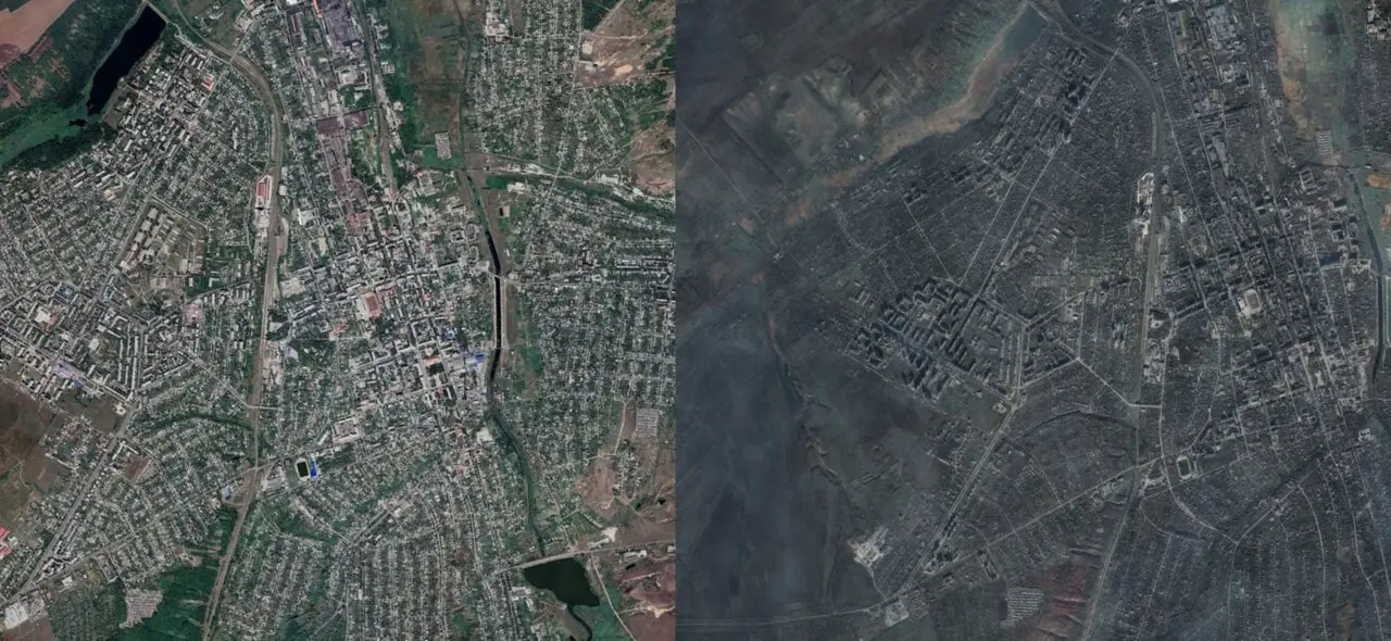 GoogleEarthfinds 
48&deg;35&prime;41&Prime;N 38&deg;0&prime;3&Prime;E