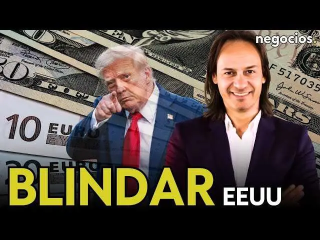 Gabriel Montalto en estudio analizando los mercados financieros con gr&aacute;ficos del d&oacute;lar y s&iacute;mbolos geopol&iacute;ticos de fondo.<br>                        <br>                        <br>                        <br>                      