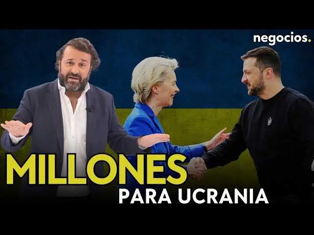 Gr&aacute;fica que representa la emisi&oacute;n de eurobonos de la Uni&oacute;n Europea para financiar la ayuda a Ucrania en medio del conflicto con Rusia.<br>                        <br>                        <br>                        <br>                      