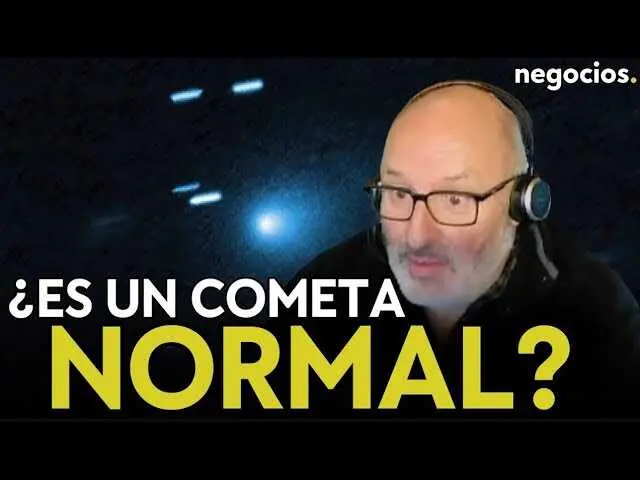 Imagen del cometa 3I/ATLAS captada desde observaci&oacute;n espacial, reflejando su cola y actividad t&iacute;pica de un cometa interestelar.<br>                        <br>                        <br>                        <br>                      