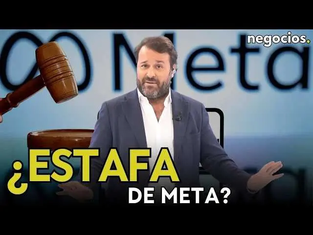 Portada del v&iacute;deo que muestra el logo de Meta con un fondo difuminado de iconos de redes sociales y s&iacute;mbolos de advertencia sobre fraude digital.<br>                        <br>                        <br>                        <br>                      