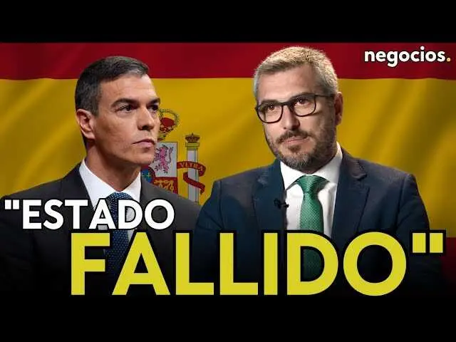 Retrato del periodista Lorenzo Ram&iacute;rez durante la entrevista en Negocios TV, con gr&aacute;ficos econ&oacute;micos de fondo.<br>                        <br>                        <br>                        <br>                      