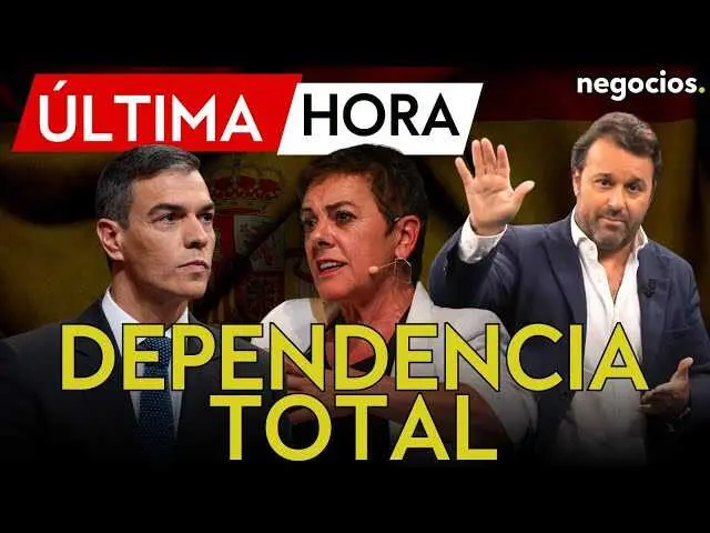 Pedro S&aacute;nchez en rueda de prensa junto a representantes de EH Bildu tras acordar la pr&oacute;rroga del escudo social para 2026.<br>                        <br>                        <br>                        <br>                      