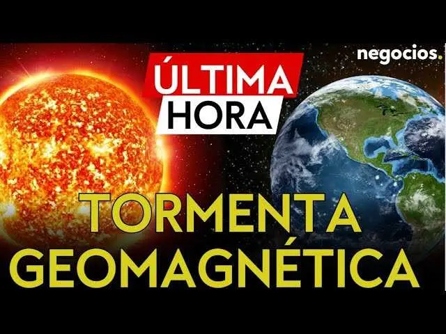 Vista del brillo auroral en el cielo nocturno, fen&oacute;meno provocado por las tormentas geomagn&eacute;ticas pr&oacute;ximas a impactar la Tierra.<br>                        <br>                        <br>                        <br>                      