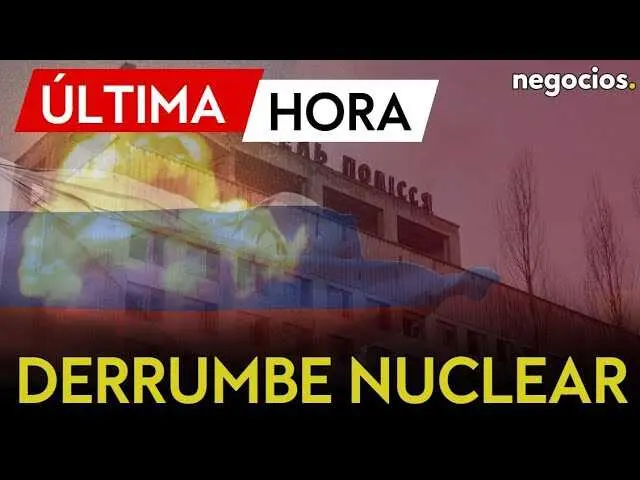 Vista a&eacute;rea de la estructura met&aacute;lica del Nuevo Confinamiento Seguro en la central nuclear de Chern&oacute;bil, mostrando los da&ntilde;os recientes tras ataques con drones.<br>                        <br>                        <br>                        <br>                      
