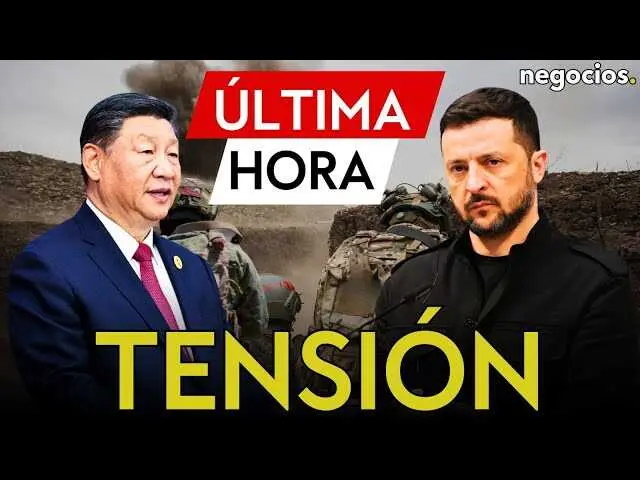 Portada del v&iacute;deo que muestra la tensi&oacute;n diplom&aacute;tica entre China y Ucrania por las sanciones impuestas.<br>                        <br>                        <br>                        <br>                      