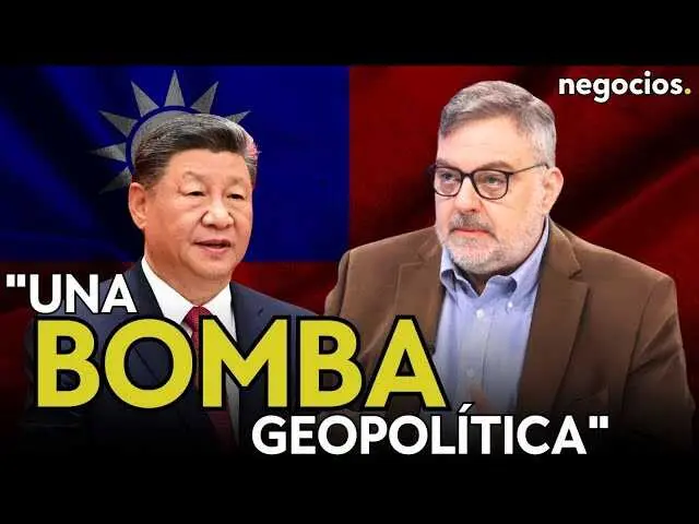 Gustavo de Ar&iacute;stegui durante su intervenci&oacute;n en Negocios TV, resaltando la cr&iacute;tica situaci&oacute;n geopol&iacute;tica y de seguridad relacionada con Venezuela y Taiw&aacute;n.<br>                        <br>                        <br>                        <br>                      