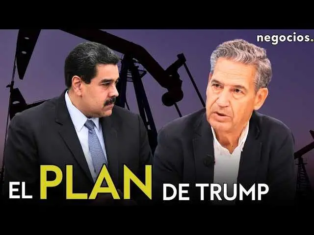 Imagen promocional del video de Negocios TV sobre la estrategia de EE.UU. contra Venezuela enfocada en el bloqueo petrolero<br>                        <br>                        <br>                        <br>                      