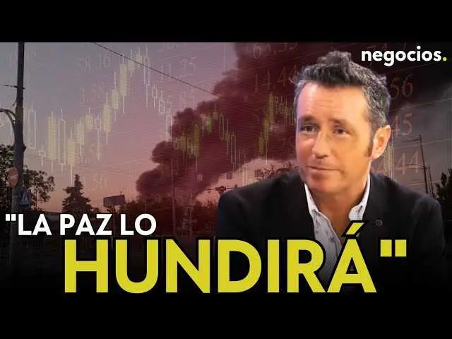 Imagen del v&iacute;deo de Alberto Iturralde explicando la din&aacute;mica de la guerra y su impacto en la bolsa, extra&iacute;da de Negocios TV.<br>                        <br>                        <br>                        <br>                      