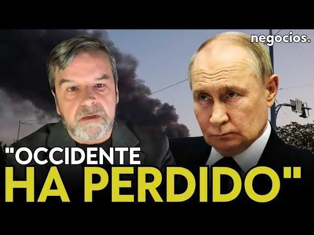 Fotograma del v&iacute;deo donde Paco Arnau expone su an&aacute;lisis sobre el conflicto en Ucrania en el canal Negocios TV.<br>                        <br>                        <br>                        <br>                      