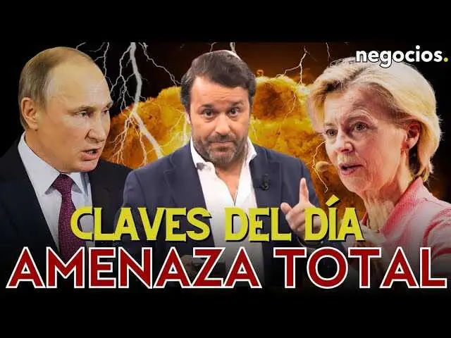 Miniatura del v&iacute;deo de Negocios TV con gr&aacute;fico tem&aacute;tico sobre tensiones geopol&iacute;ticas y econ&oacute;micas globales a cierre de 2025<br>                        <br>                        <br>                        <br>                      