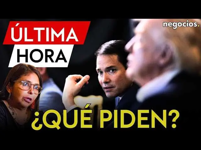 Marco Rubio durante una entrevista donde expone las condiciones estadounidenses sobre Venezuela<br>                        <br>                        <br>                        <br>                      