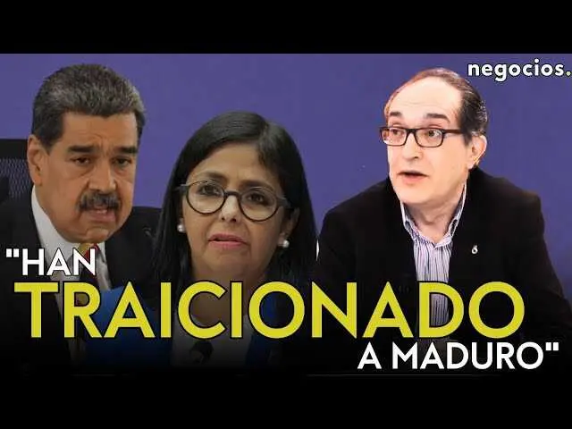 Imagen oficial del canal Negocios TV que ilustra la entrevista con el historiador Jos&eacute; Miguel Villarroya sobre la crisis en Venezuela.<br>                        <br>                        <br>                        <br>                      
