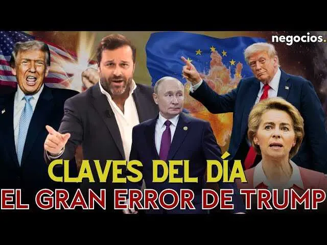 Thumbnail del v&iacute;deo mostrando un montaje con Donald Trump y s&iacute;mbolos de la OTAN, reflejando la tensi&oacute;n y fractura analizada.<br>                        <br>                        <br>                        <br>                      