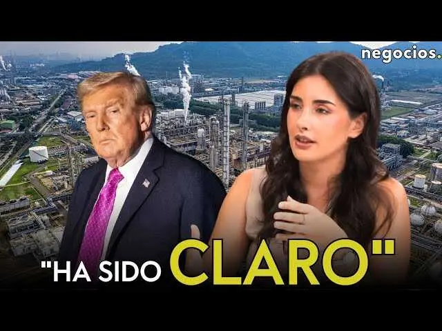 Imagen real del v&iacute;deo de Negocios TV que aborda la intervenci&oacute;n estadounidense en Venezuela y las declaraciones de Covadonga Torres.<br>                        <br>                        <br>                        <br>                      