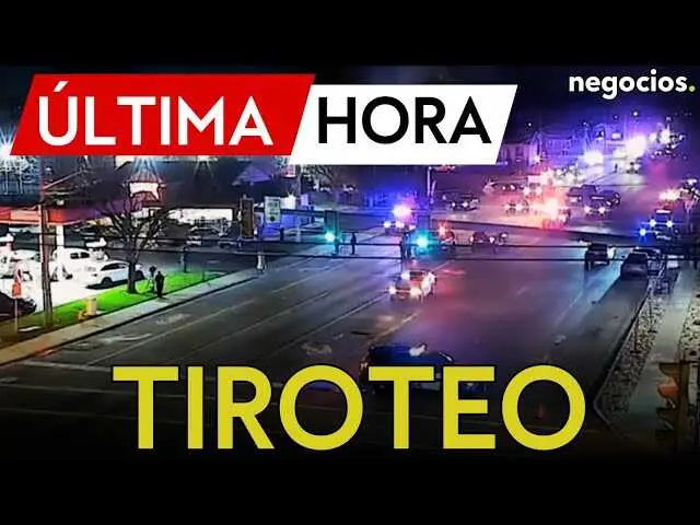 Imagen del lugar del tiroteo en Salt Lake City, con presencia policial y la zona acordonada mientras avanza la investigaci&oacute;n.<br>                        <br>                        <br>                        <br>                      