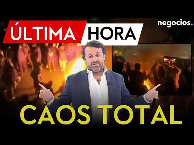 Manifestantes iran&iacute;es en medio de las protestas antigubernamentales bajo un ambiente tenso y represivo.<br>                        <br>                        <br>                        <br>                      