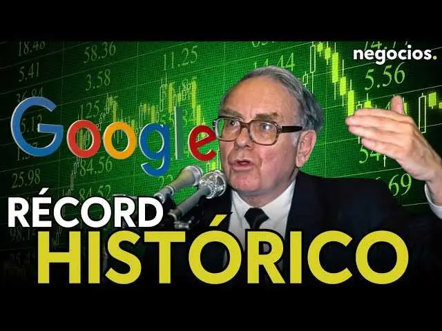 Gr&aacute;fico ilustrativo del crecimiento burs&aacute;til de Alphabet con referencia a su marca de 4 billones de d&oacute;lares y avances en inteligencia artificial.<br>                        <br>                        <br>                        <br>                      