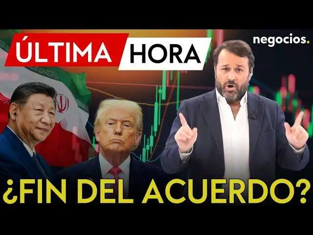 Gr&aacute;fico representativo de los aranceles entre China y Estados Unidos con referencias al comercio de petr&oacute;leo iran&iacute;.<br>                        <br>                        <br>                        <br>                      
