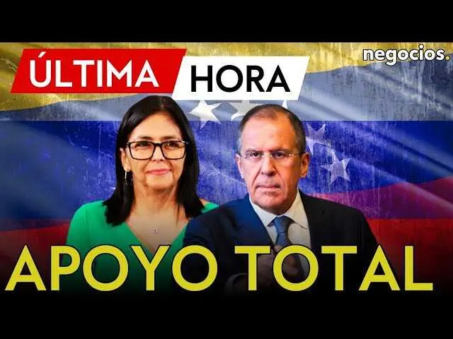 Sergu&eacute;i Lavrov en conferencia de prensa, reforzando el respaldo diplom&aacute;tico de Rusia a Venezuela.<br>                        <br>                        <br>                        <br>                      