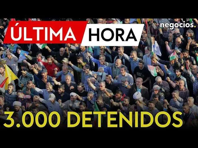 Protestas masivas en Teher&aacute;n con presencia de fuerzas de seguridad tras detenciones masivas en Ir&aacute;n.<br>                        <br>                        <br>                        <br>                      