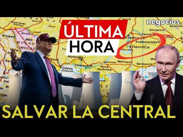 Imagen de la central nuclear de Zaporiyia, epicentro del reciente acuerdo de tregua entre Rusia y Ucrania<br>                        <br>                        <br>                        <br>                      