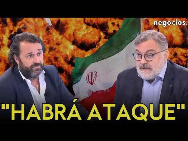 Gustavo de Ar&iacute;stegui durante la entrevista en Negocios TV sobre la crisis en Ir&aacute;n y las tensiones geopol&iacute;ticas.<br>                        <br>                        <br>                        <br>                      