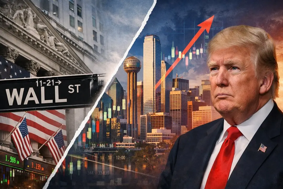 Trump carga contra la &lsquo;Bolsa de Nueva York&rsquo; que nace en Dallas