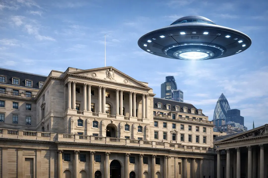 Exanalista del Banco de Inglaterra pide blindar la City ante los extraterrestres