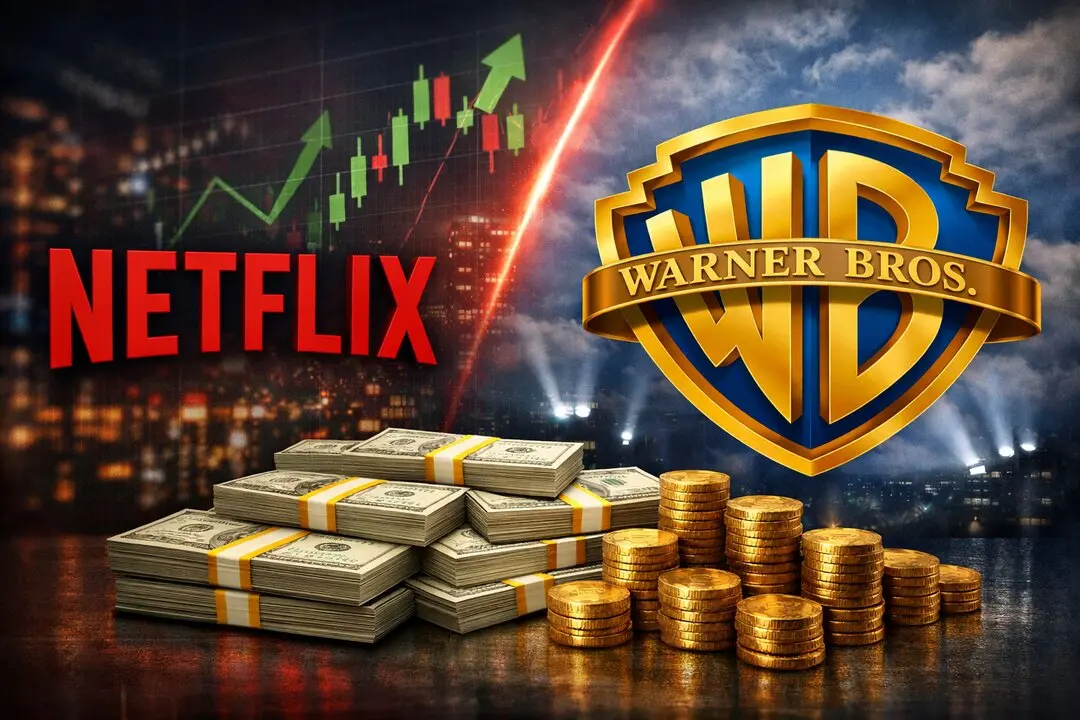 Netflix sube la apuesta por Warner Bros.: propuesta de 83.000 millones pagados &iacute;ntegramente en efectivo