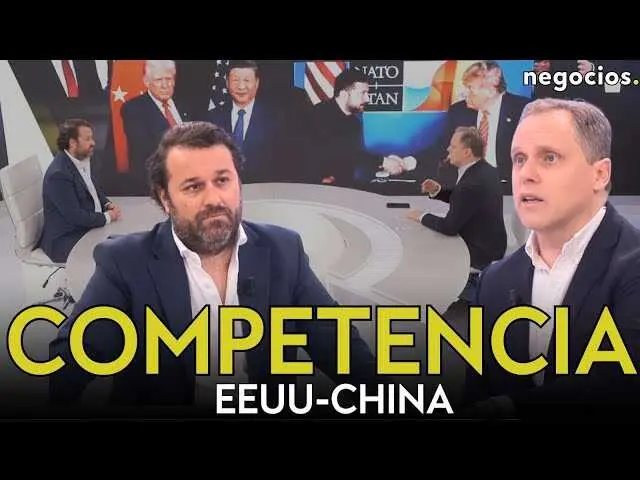 Daniel Lacalle durante la entrevista en Negocios TV donde analiza el panorama geopol&iacute;tico y econ&oacute;mico global<br>                        <br>                        <br>                        <br>                      